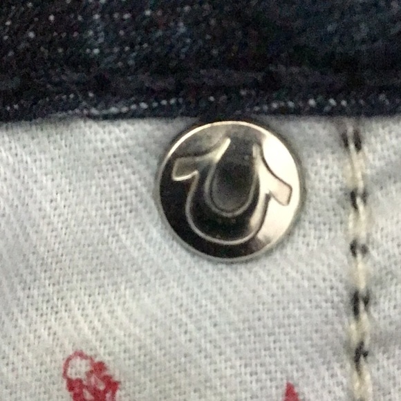 TRUE Religion straight seat blue jeans size 29 - Picture 13 of 14